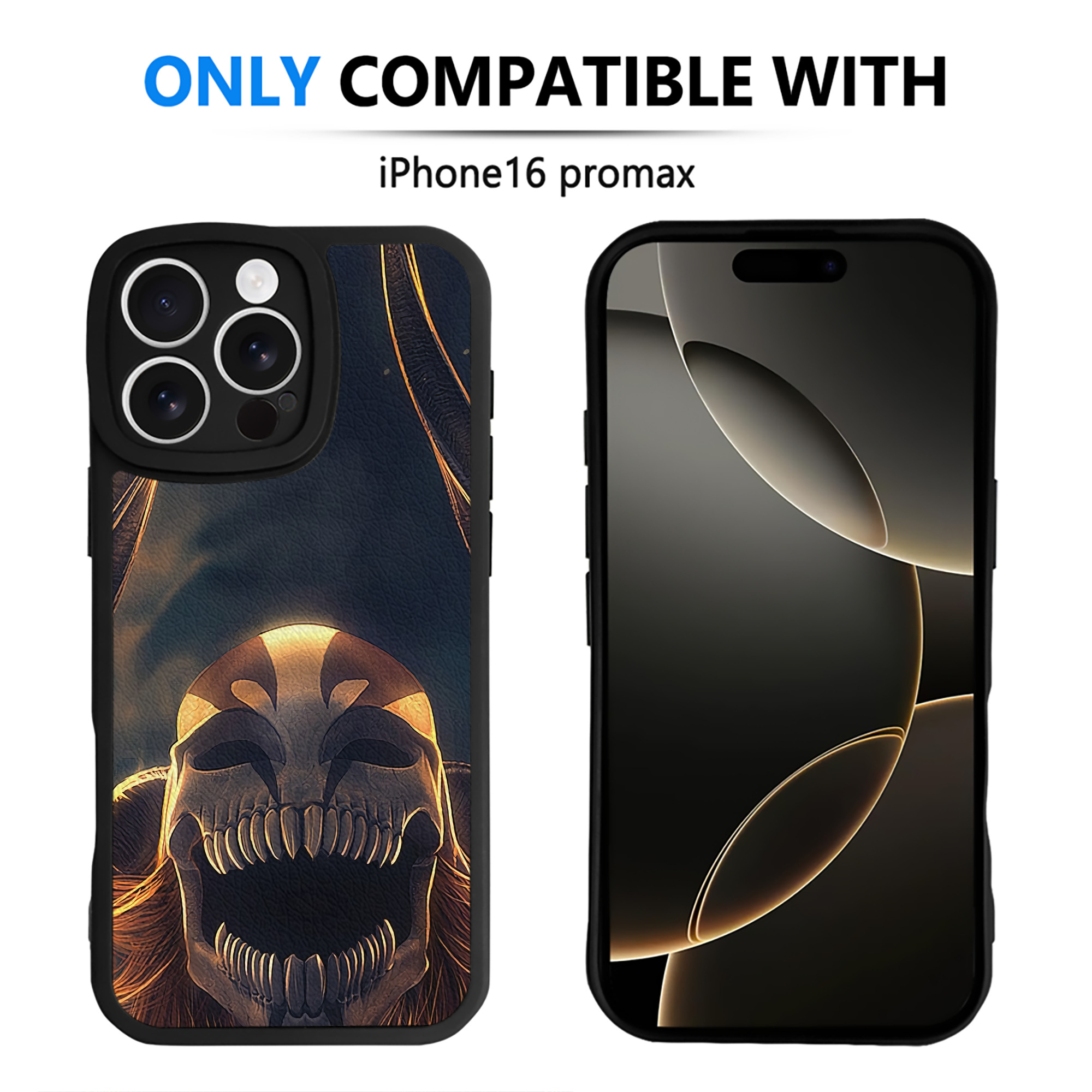 （画像用） ブリーチ BLEACH 【iPhone 16シリーズ対応】シリコンスマホケース（レザー調） 材質：シリコン